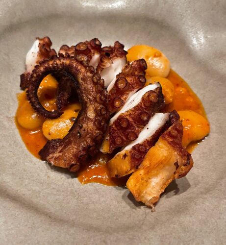 Octopus and Butter Beans