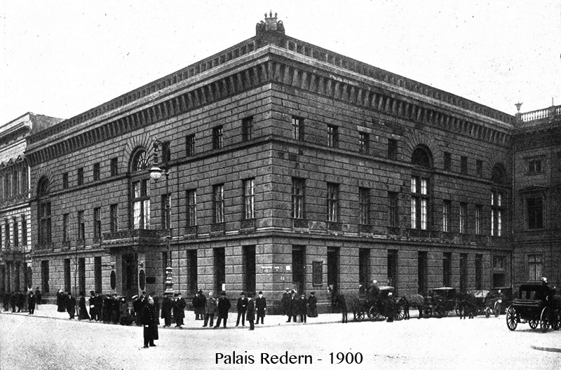 Adlon Kempinski Berlin, palais redern 1900